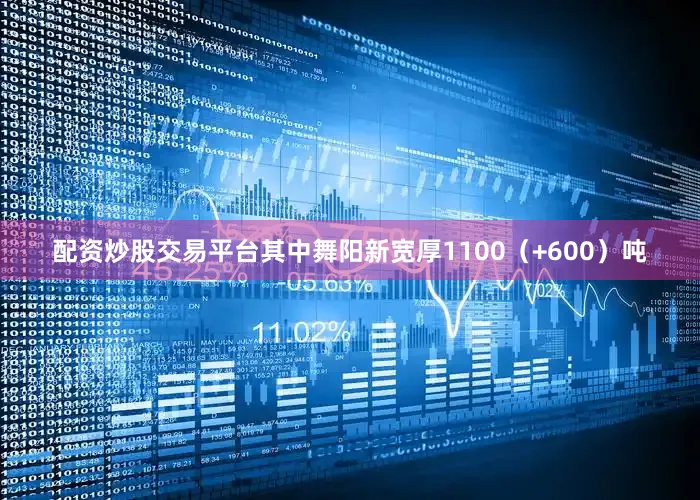 配资炒股交易平台其中舞阳新宽厚1100（+600）吨