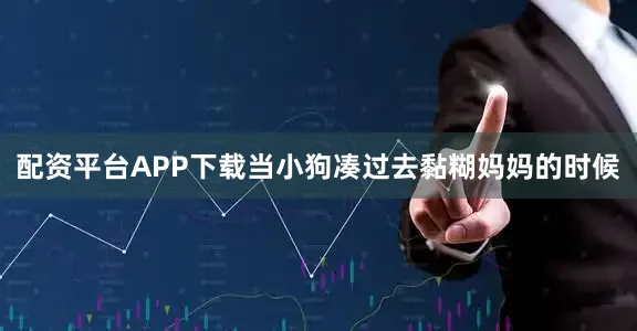 配资平台APP下载当小狗凑过去黏糊妈妈的时候