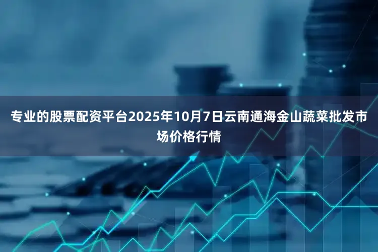 专业的股票配资平台2025年10月7日云南通海金山蔬菜批发市场价格行情